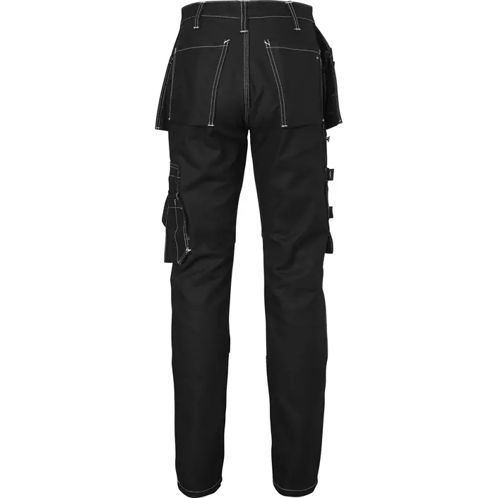 Top Swede women's craftsman trousers 316, Black, large image number 1