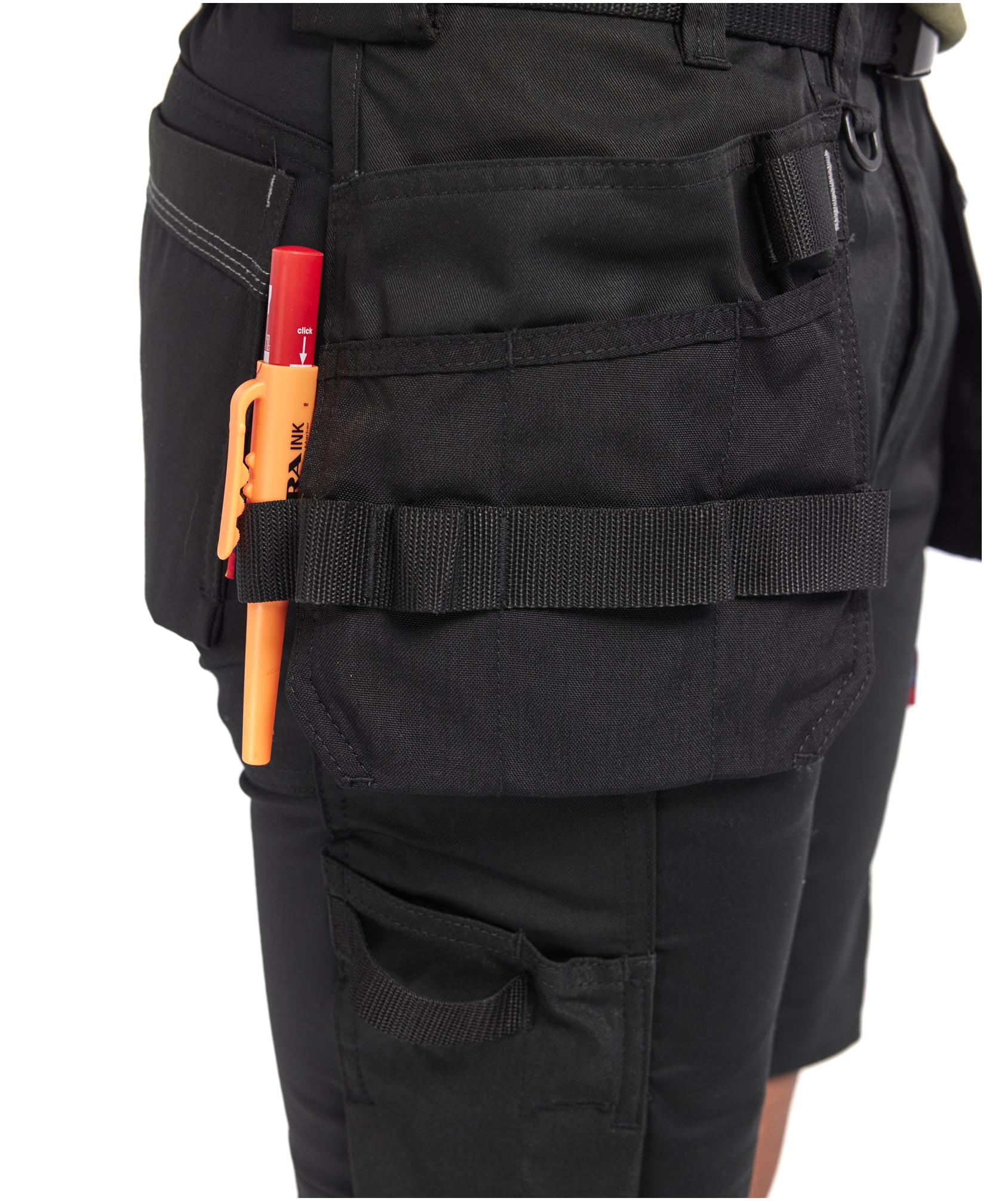 Bl&aring;kl&auml;der women's craftsman shorts, Black, large image number 5