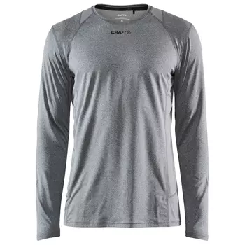 Craft Essence long-sleeved T-shirt, Dark Grey Melange