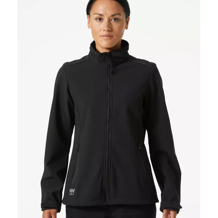 Helly Hansen Manchester 2.0 women's softshell jacket, Black, large image number 1