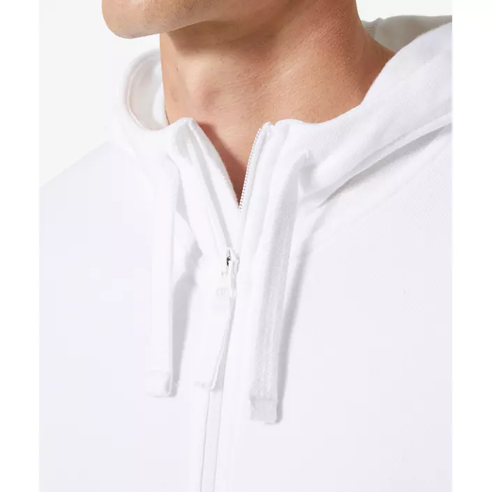 Helly Hansen Classic hoodie med dragkedja, White, large image number 4