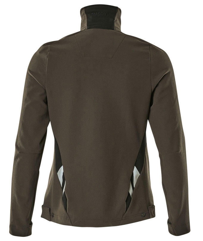 Mascot Accelerate women's jacket full stretch, Dark Anthracite/Black, large image number 1