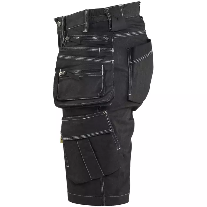 Blåkläder dame håndværkershorts, Sort, large image number 3