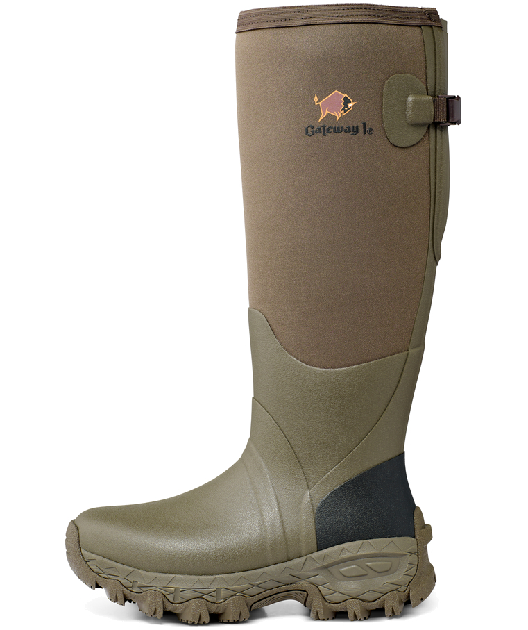 Gateway1 Woodwalker Lady 17" 4mm rubber boots, Walnut