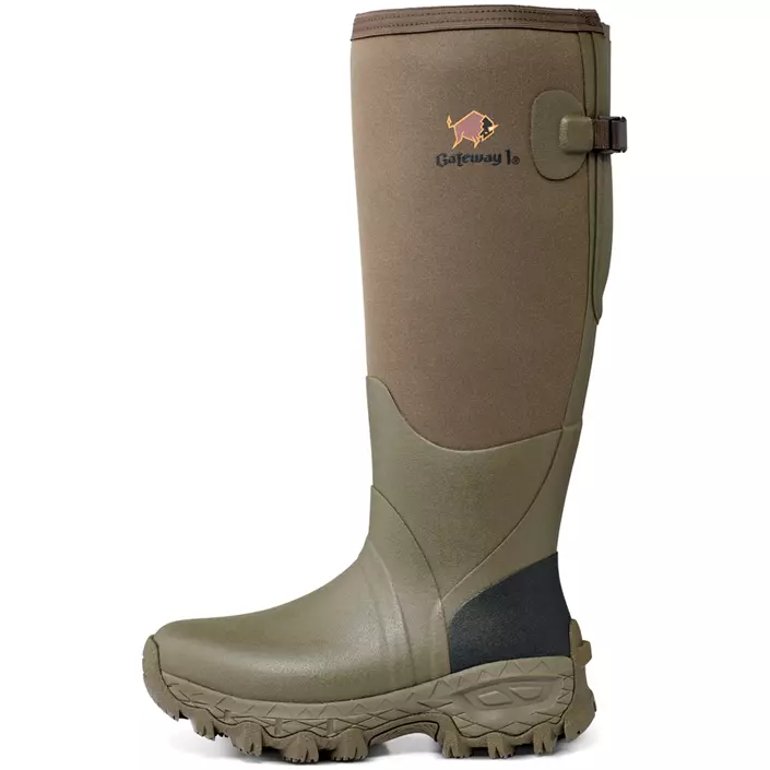 Gateway1 Woodwalker Lady 17" 4mm gummistøvler, Walnut, large image number 0