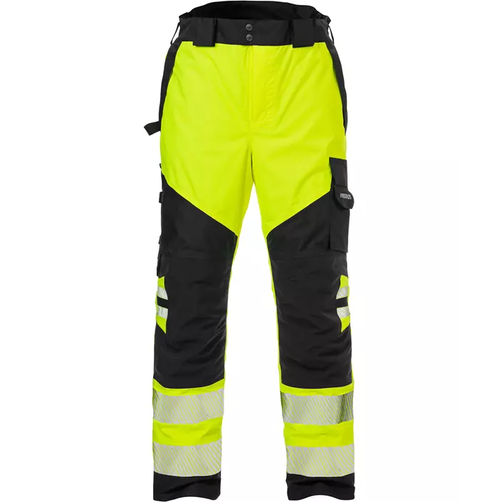 Fristads Airtech shell trousers 2515, Hi-vis Yellow/Black, large image number 2