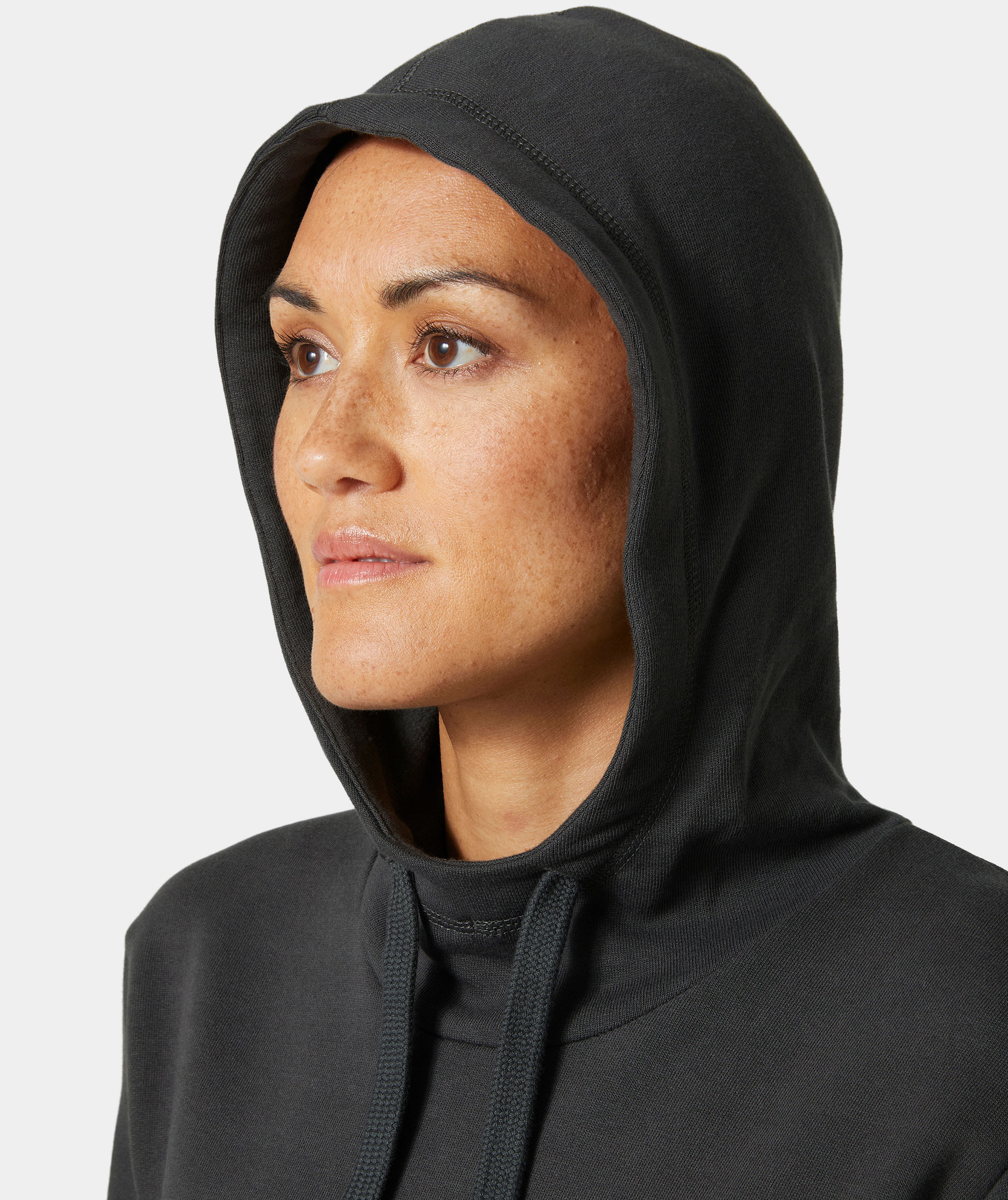 Helly Hansen Classic Damen Hoodie, Dark Grey, large image number 4