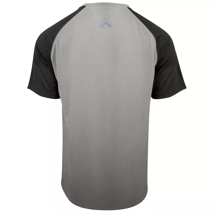 Blue Rebel Dragon Kontrast  T-Shirt, Grau Meliert, large image number 1