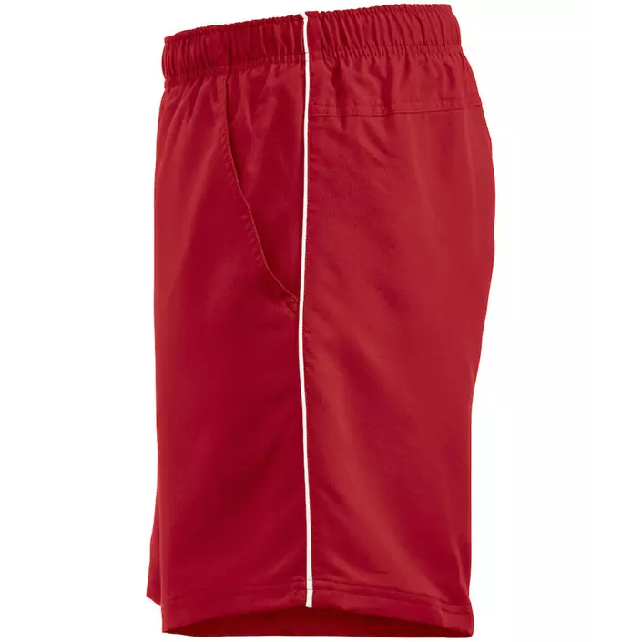 Clique Hollis sport shorts, Red/White, large image number 4