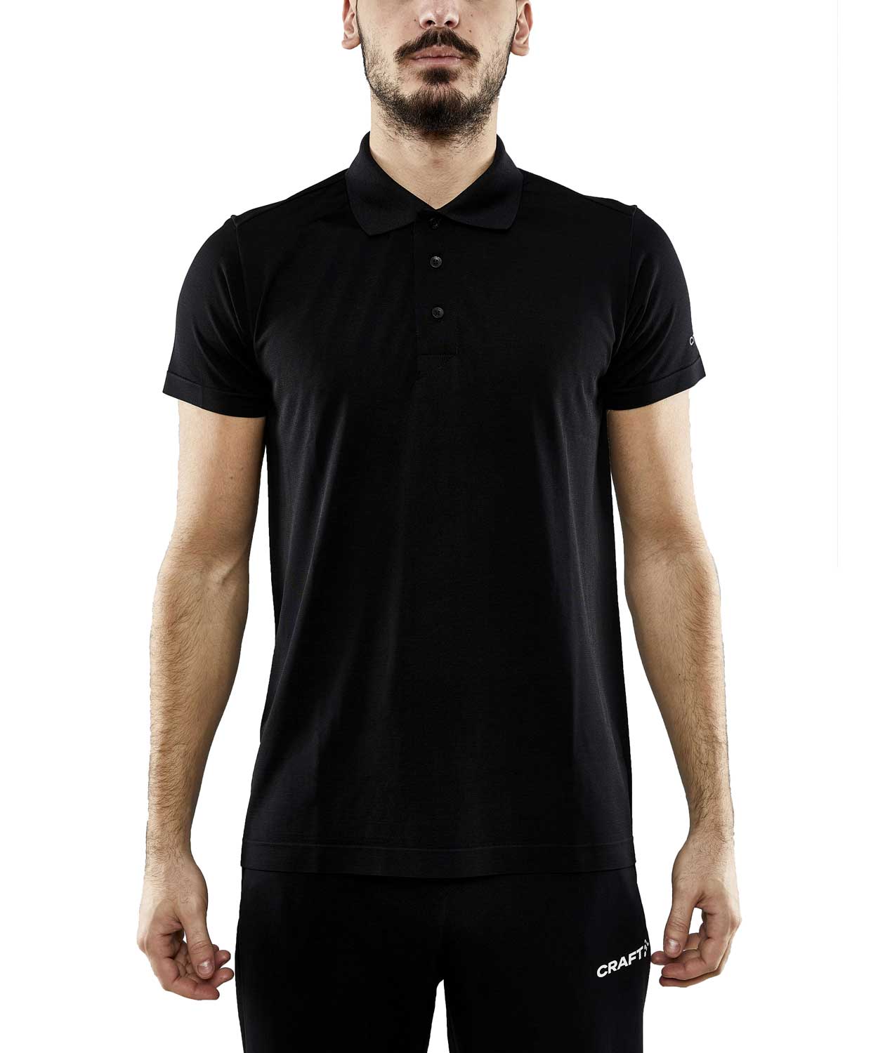 Craft ADV polo shirt, Black, large image number 1