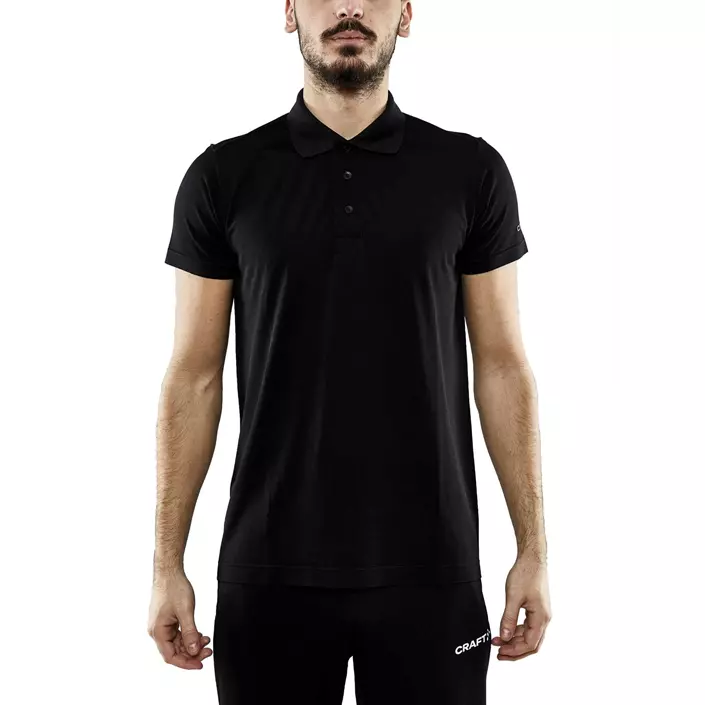 Craft ADV polo shirt, Black, large image number 1