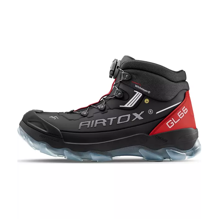 Airtox GL66 safety boots S3, Black/Red, large image number 0