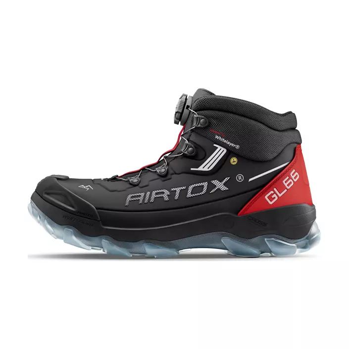 Airtox GL66 safety boots S3, Black/Red, large image number 0