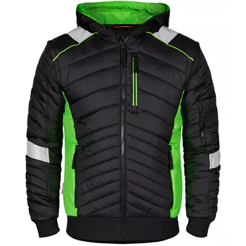 Engel 2-in-1 Cargo jacket, Black/Green