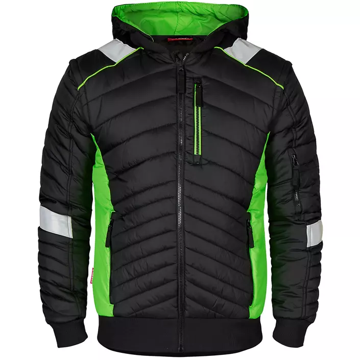 Engel 2-in-1 Cargo jacket, Black/Green, large image number 0