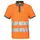 ProJob Poloshirt 6008, Hi-vis orange/Grau, Hi-vis orange/Grau, swatch