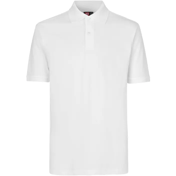 ID Yes Polo T-skjorte, Hvit, large image number 0