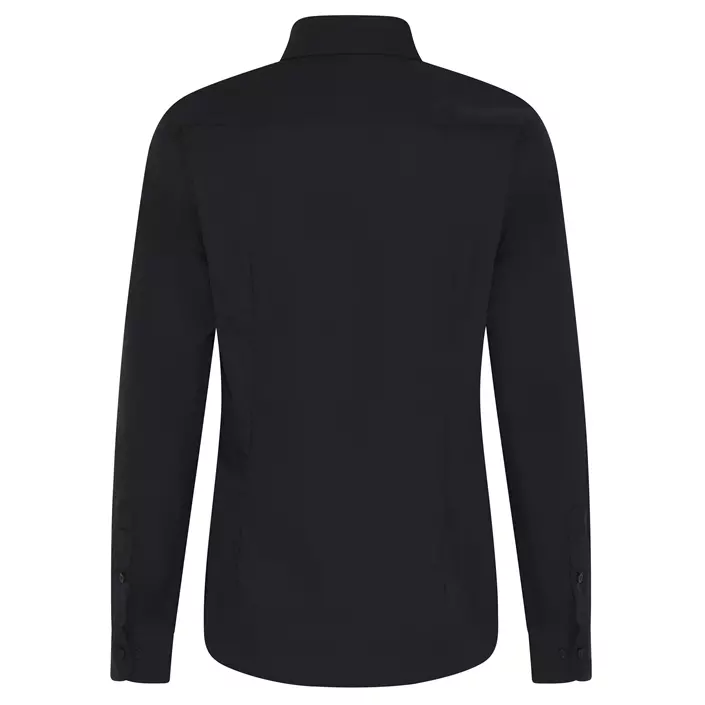 Angli Slim fit Business Blend shirt, Black, large image number 1
