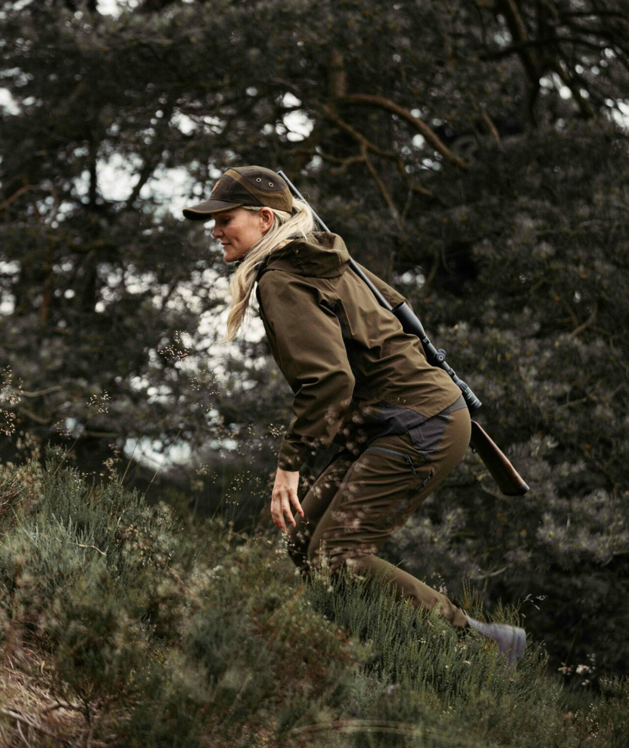 Northern Hunting Toka Valdis women's hunting trousers, Green, large image number 6