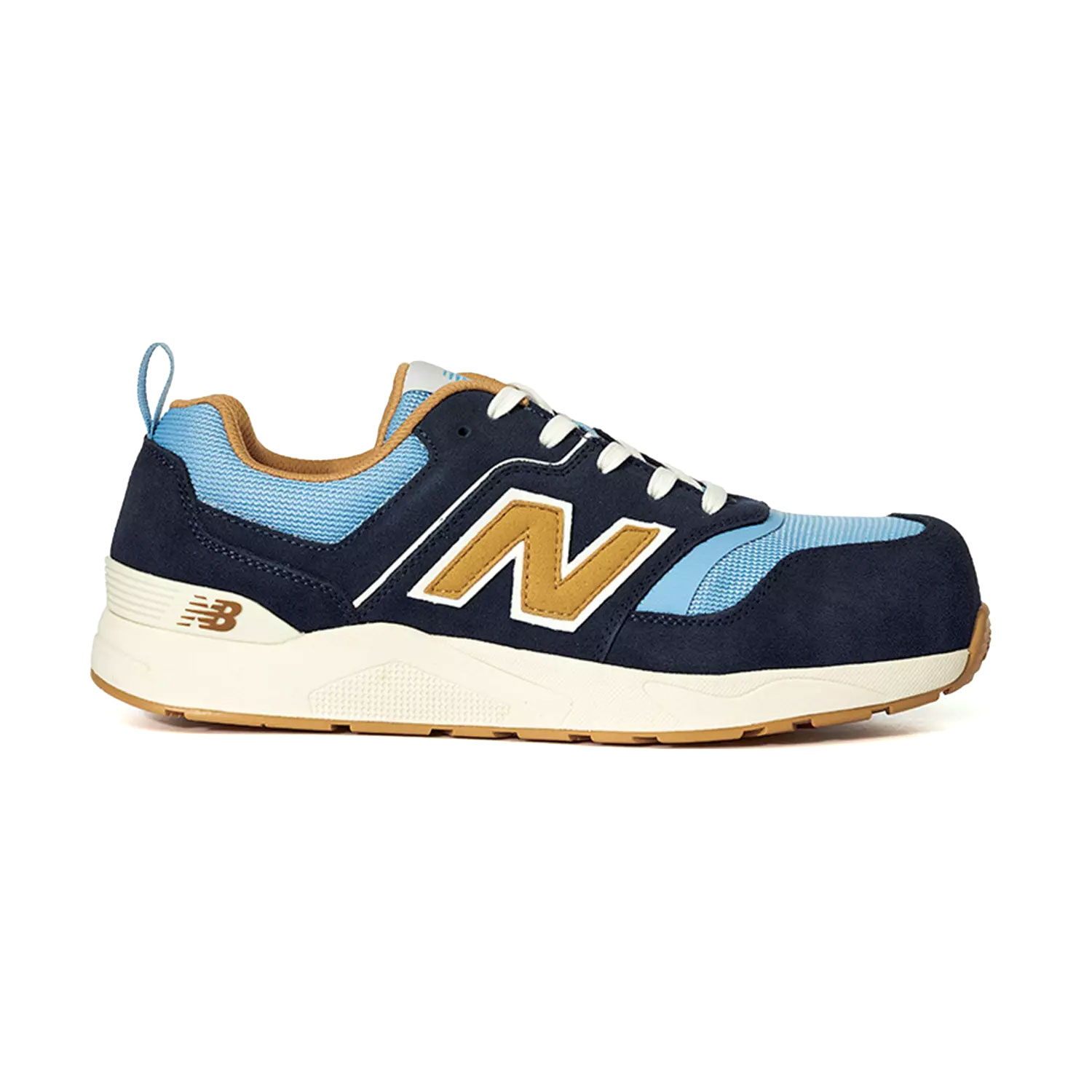 New Balance ELITE LITE skyddsskor S1PL, Blue/coffee