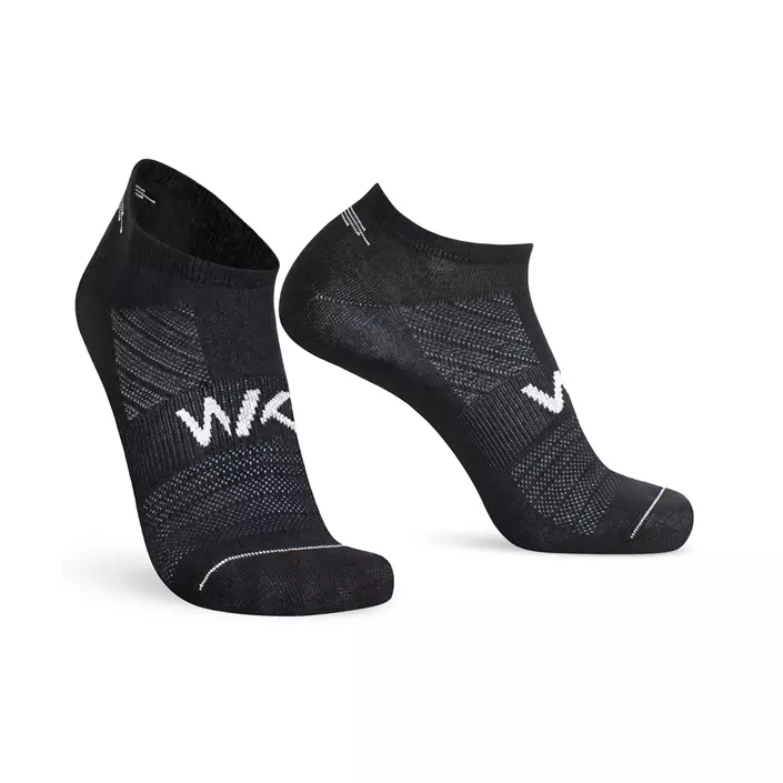 Worik Enjoy 3-pack ankle socks, Black, large image number 0