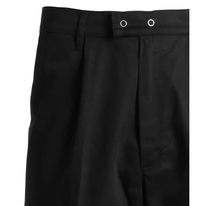 Kentaur trousers with pleats, Black, large image number 2