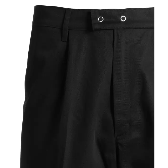 Kentaur trousers with pleats, Black, large image number 2