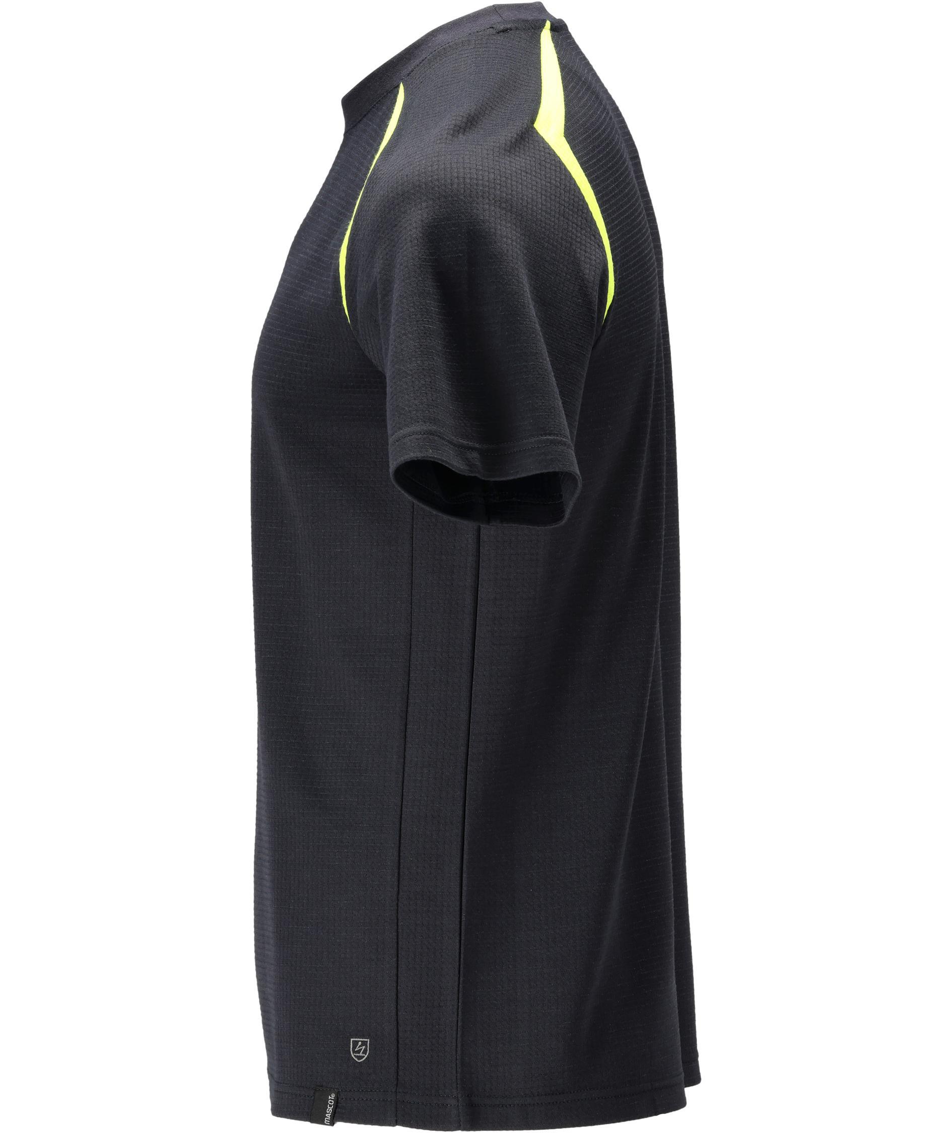 Mascot Accelerate Multisafe T-shirt, M&ouml;rk Marinbl&aring;/Varsel Orange, large image number 3