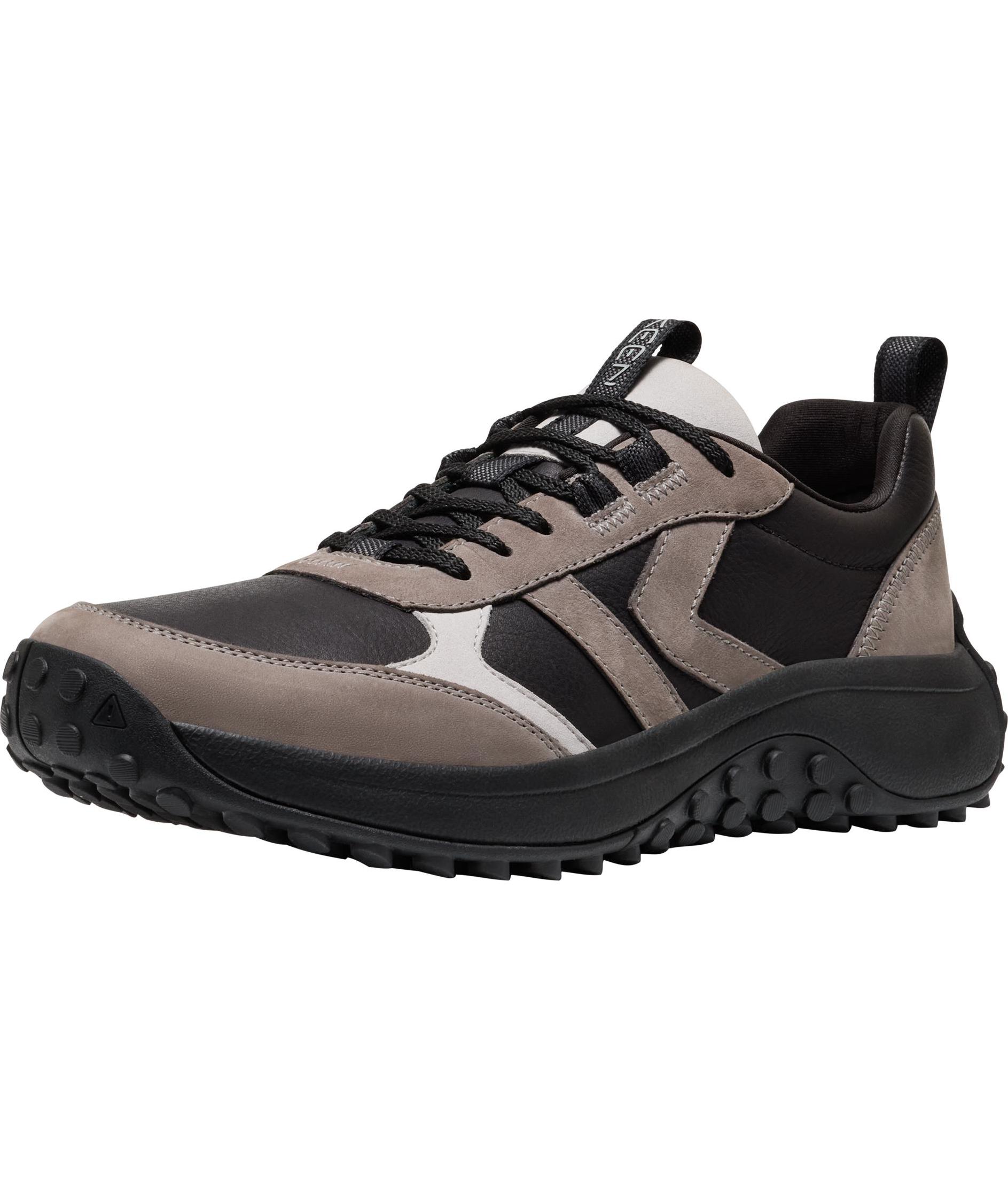 Keen KS86 Lea sneakers, Black/Steel Grey, large image number 3