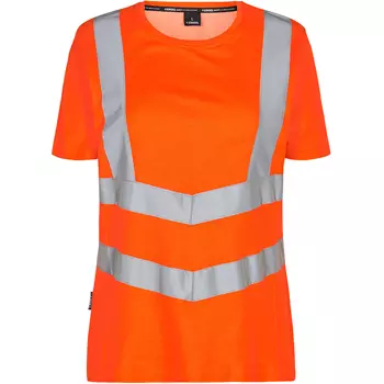 Engel Safety dame T-shirt, Hi-vis Orange