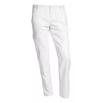 Nybo Workwear Perfect Fit women's chino with extra leg lenght, White