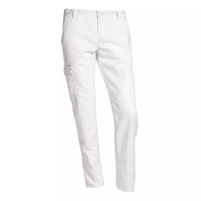 Nybo Workwear Perfect Fit women's chino with extra leg lenght, White, large image number 0