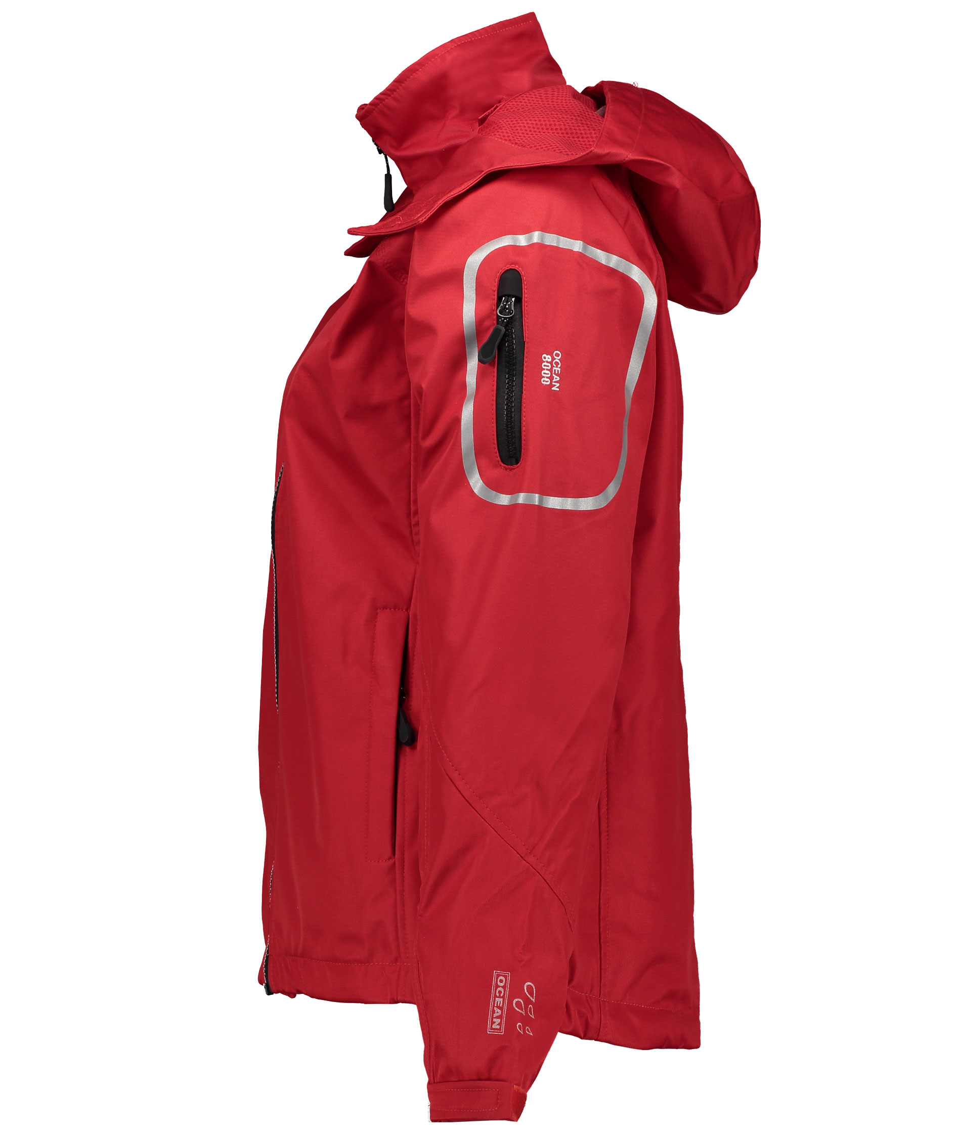 Ocean Tech dame softshelljakke, R&oslash;d, large image number 2