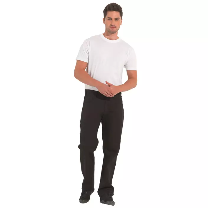 Kentaur trousers jeans, Black, large image number 1