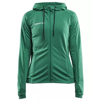 Craft Evolve women's hoodie, Team green
