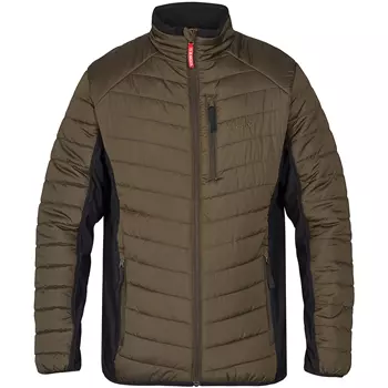 Engel Extend quilted jacket, Forest Green/Black