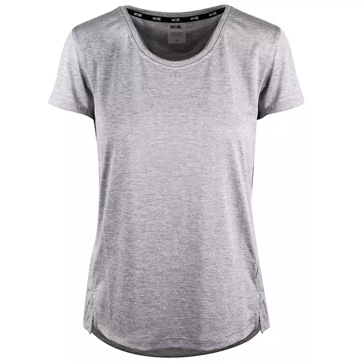 NYXX Eaze dame Pro-dry T-skjorte, Grå Melange, large image number 0