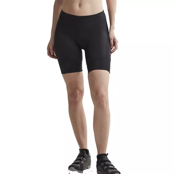 Craft Essence women's bike shorts, Black, large image number 2