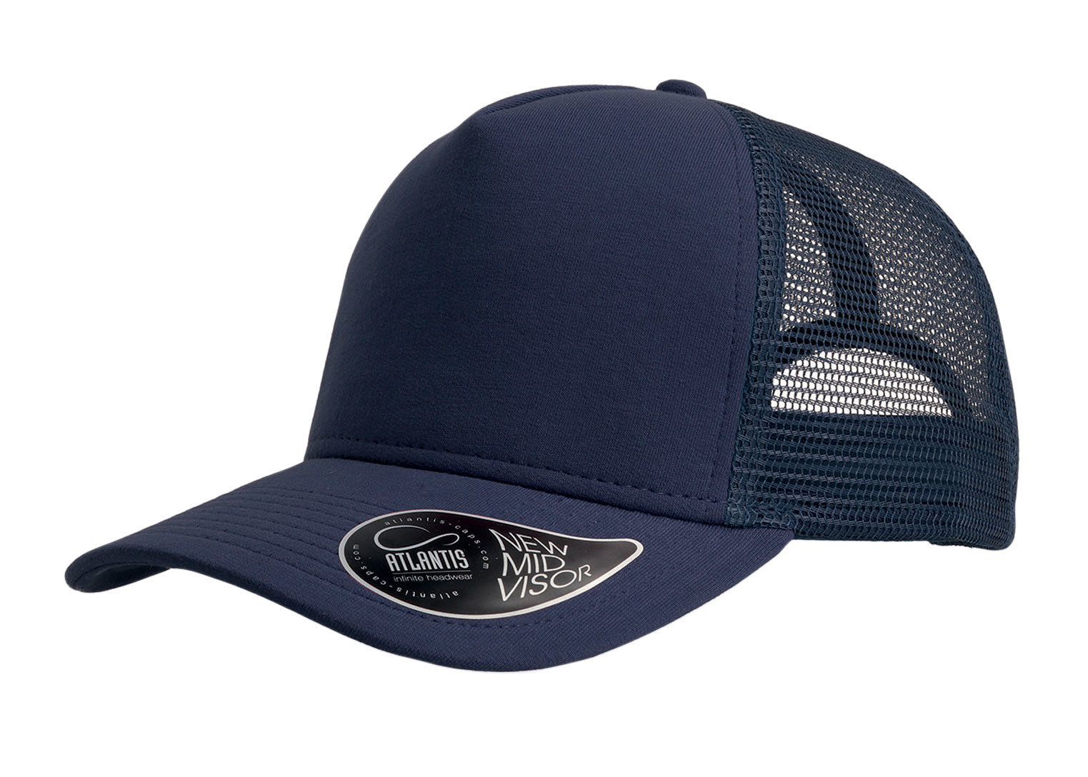 Atlantis Trucker Rapper jersey cap, Navy