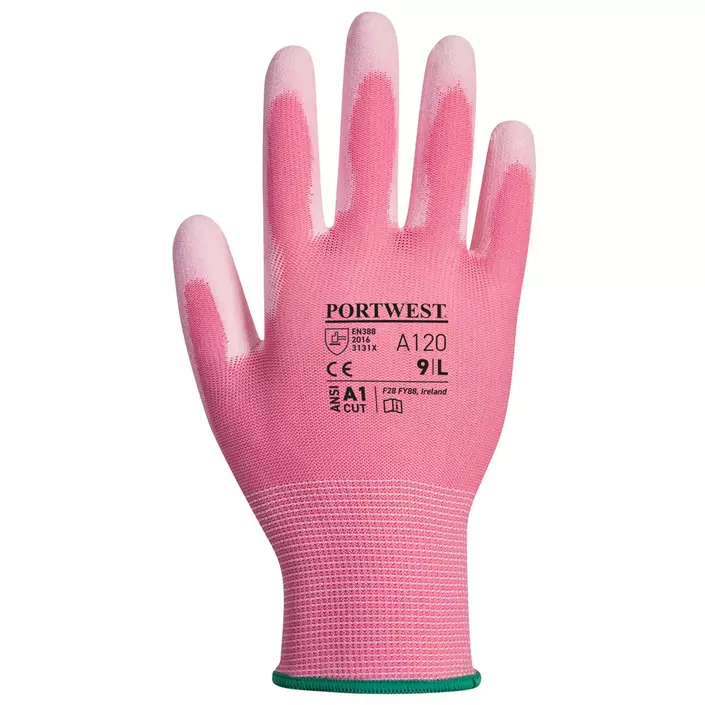 Portwest A120 work gloves, Rosa, large image number 1