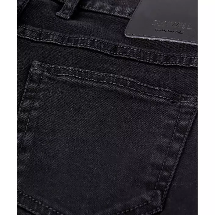 Sunwill Super Stretch Fitted Damen Jeans, Black, large image number 3