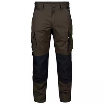 Engel X-treme work trousers, Forest Green/Black