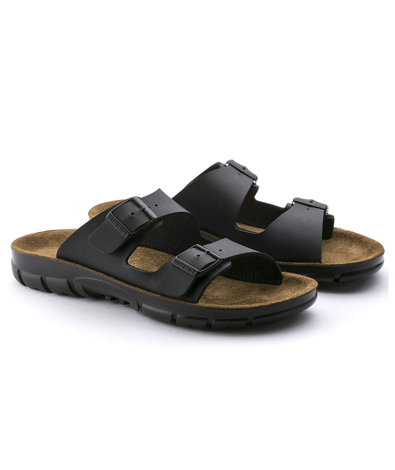 Birkenstock Bilbao Regular Fit sandaler, Sort, large image number 3