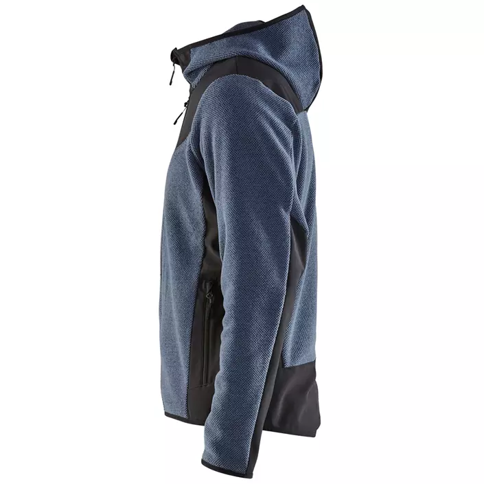 Blåkläder strikket jakke, Støvblå/Mørk marineblå, large image number 3