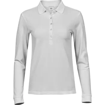Tee Jays Luxury långärmad pikétröja dam