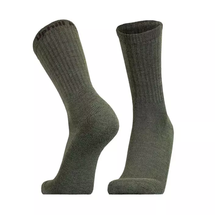UphillSport Klicks socks, Dark Green, large image number 1