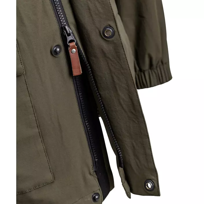 Kramp Active shell jacket, Olive Green, large image number 5