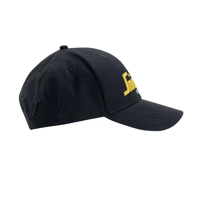 Snickers logo keps, Svart/Varselgul, Svart/Varselgul, large image number 2