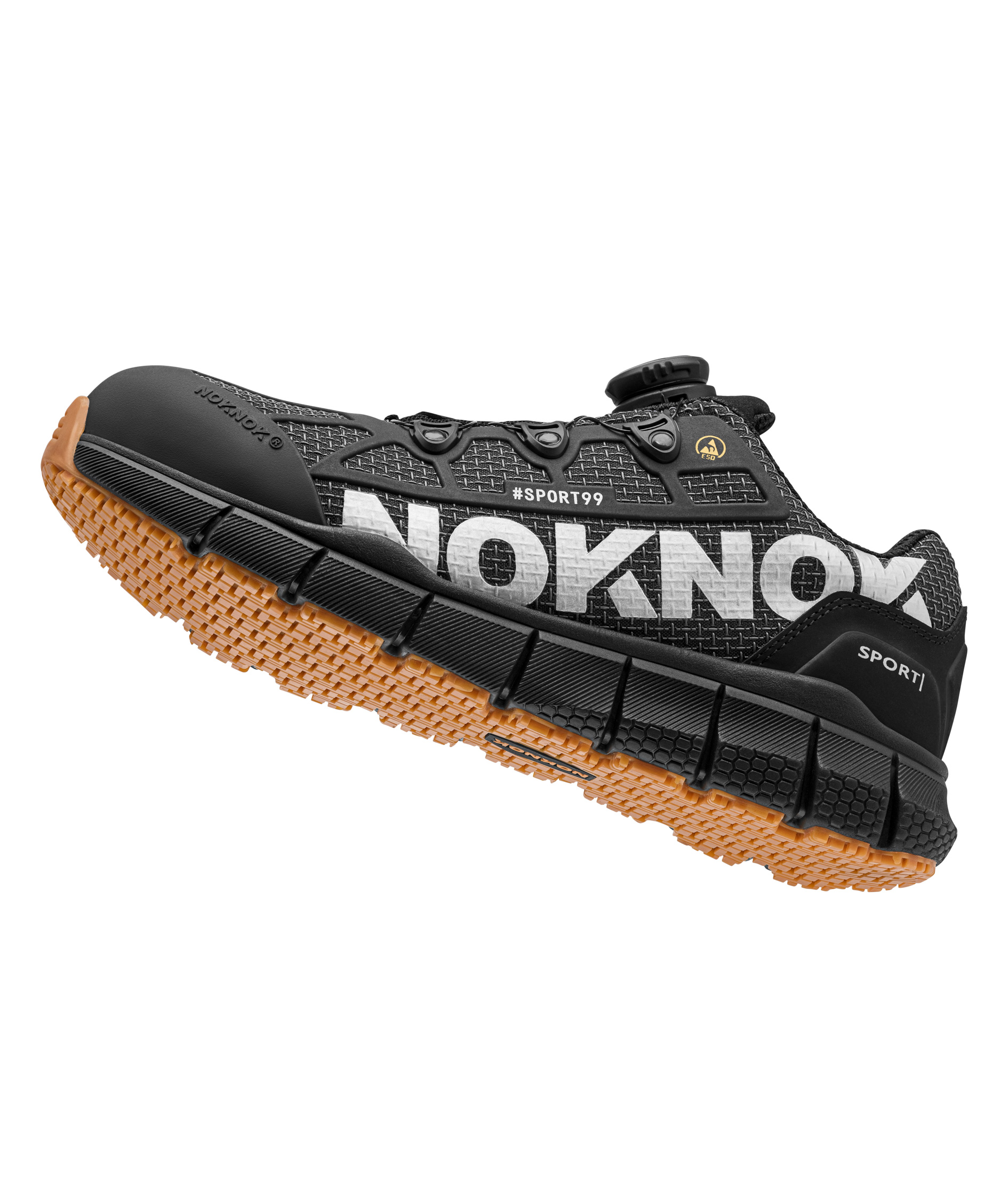 Noknok Sport99 skyddsskor S1P, Svart