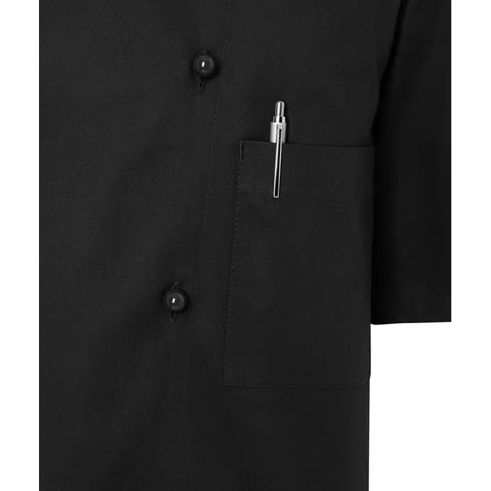 Karlowsky Lennert kurzärmelige Kochjacke ohne Knöpfe, Schwarz, large image number 5